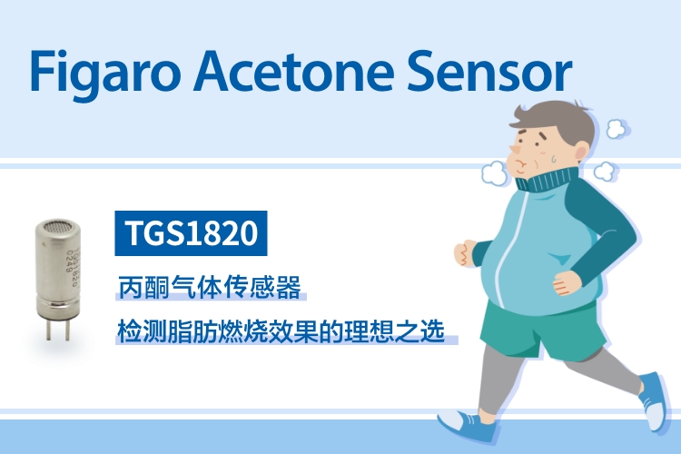 Figaro Acetone Sensor TGS1820 丙酮气体传感器 检测脂肪燃烧效果的理想之选