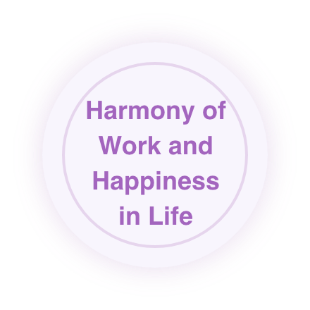 Harmony of Work and Happiness in Life