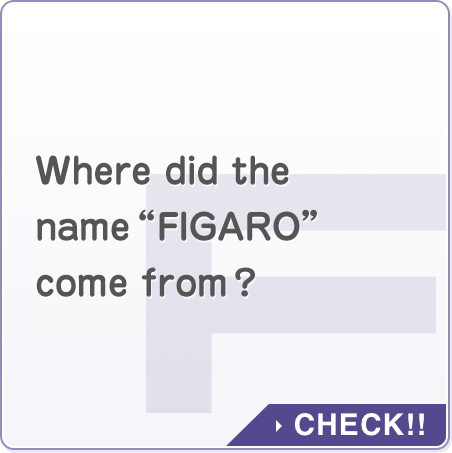 Where did the name“FIGARO”come from?